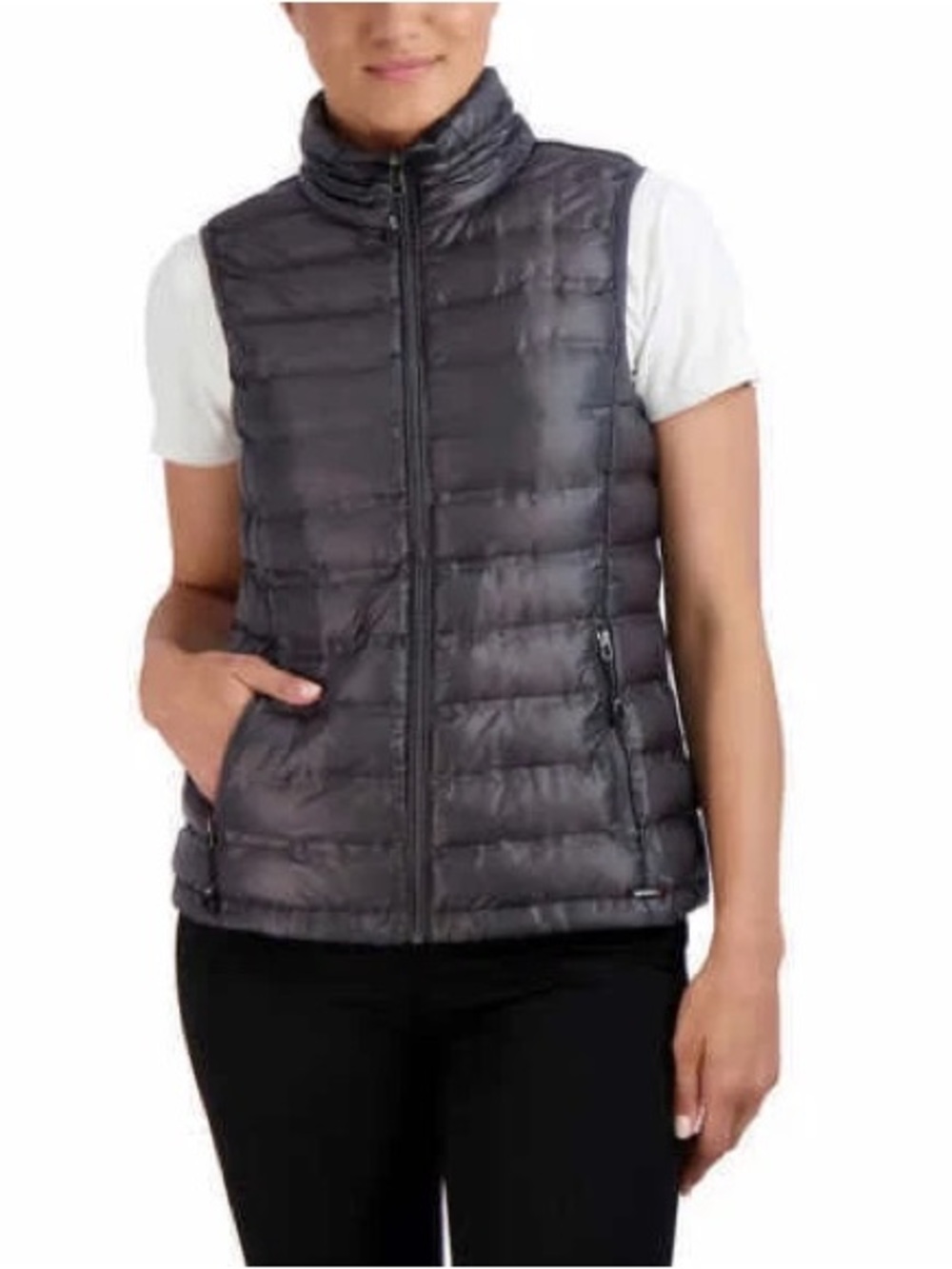 Gerry Puffer Vest in Dark Gray - sz XS